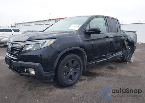 2018 Honda Ridgeline Black Edition из США, поврежденный, VIN 5FPYK3F85JB000971